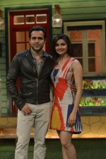 Emraan Hashmi, Prachi Desai at the promotion of Azhar on location of The Kapil Sharma Show on 22nd April 2016